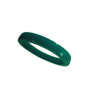 Akryl ring blank vacker grön