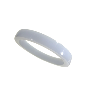 Akryl ring blank vacker ljusareblå