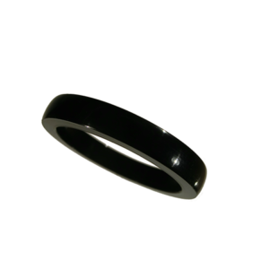 Akryl ring blank vacker svart