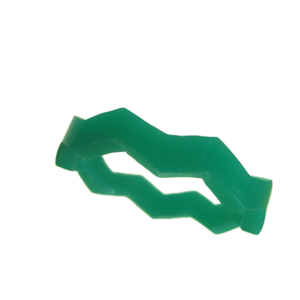 Blank akryl ring grön