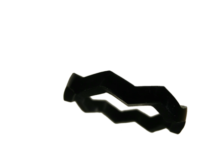 Blank akryl ring svart